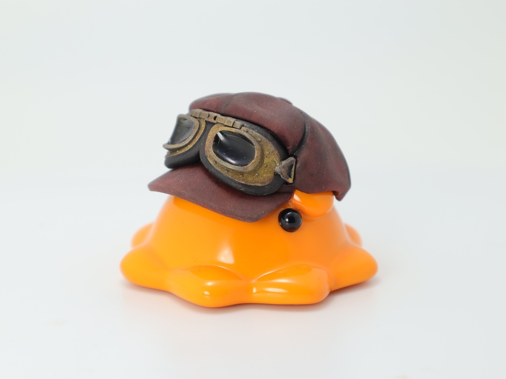 パイロットゴーグルめんだこ中サイズフィギュア【はるどりめんだこ】