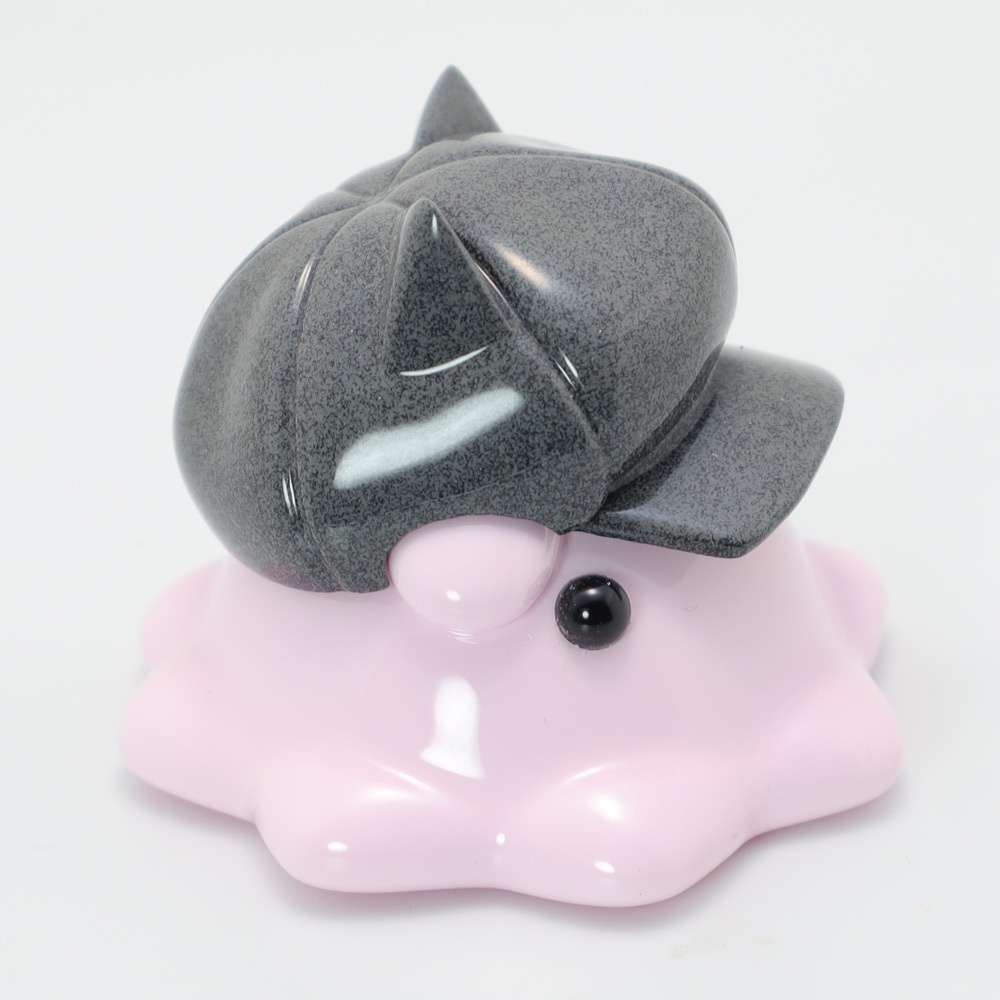 猫耳キャスケットめんだこ レジンフィギュア【はるどりめんだこ】