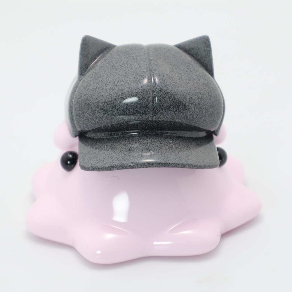 猫耳キャスケットめんだこ レジンフィギュア【はるどりめんだこ】