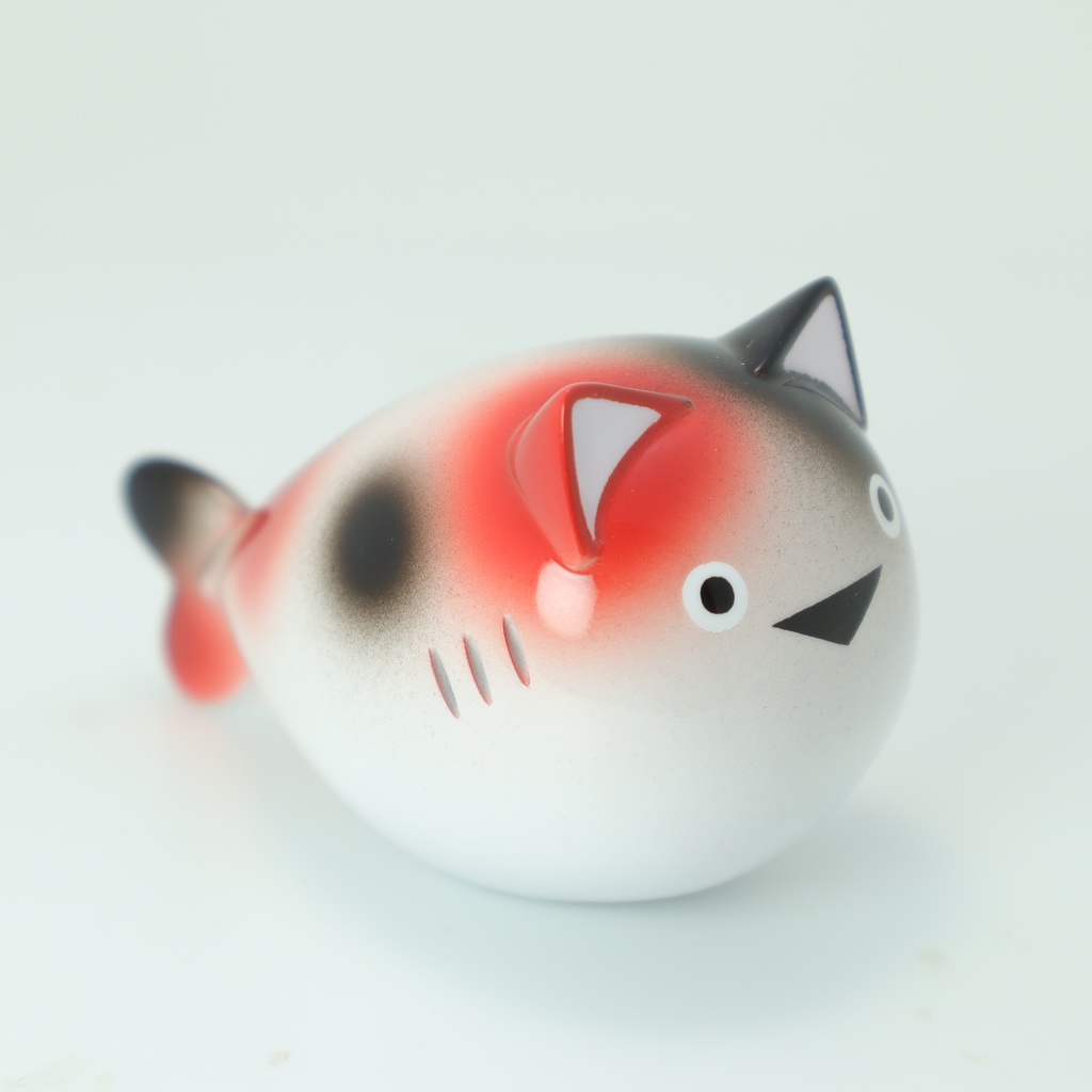 三毛ネコバンニャスピス レジンフィギュア【ネコバンニャスピス】