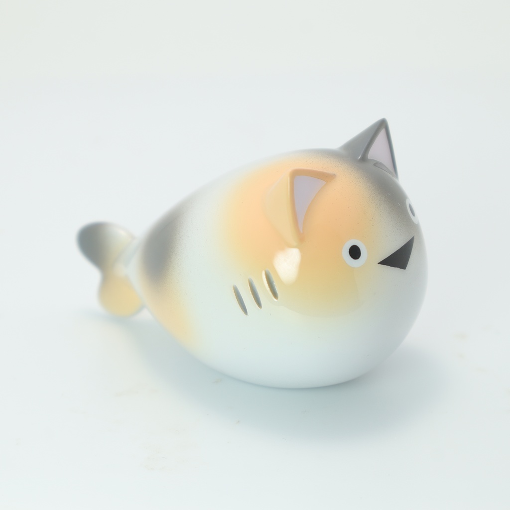 三毛ネコバンニャスピス レジンフィギュア【ネコバンニャスピス】