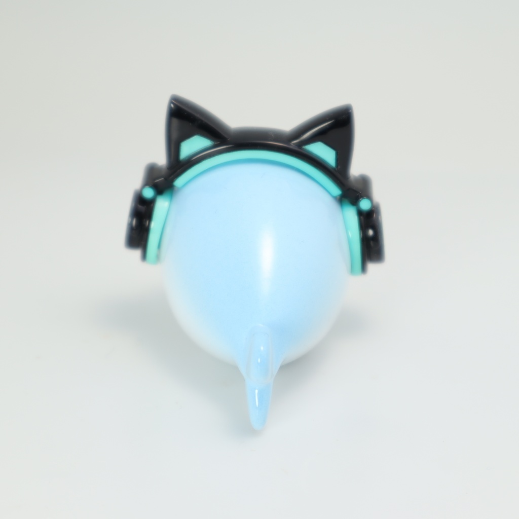 猫耳ヘッドホンバスピス レジンフィギュア【はるどりバスピス】