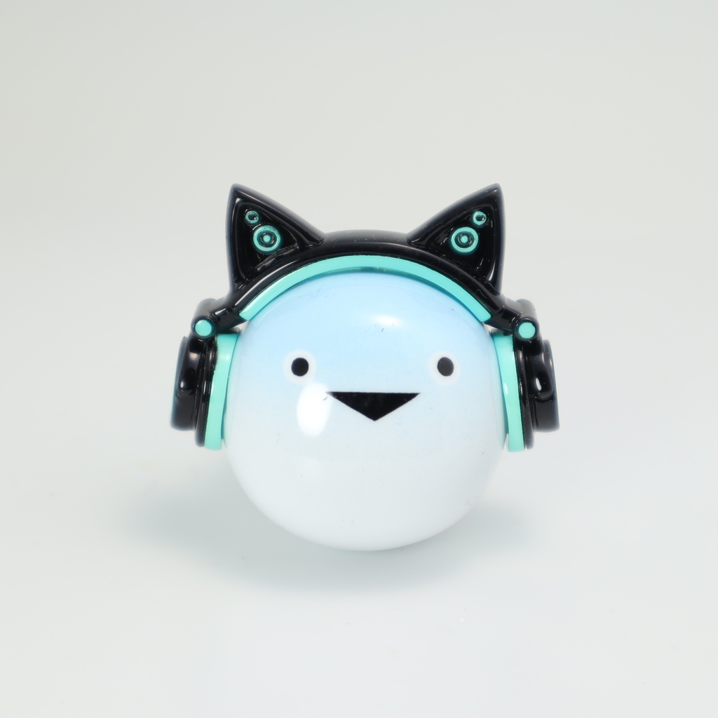 猫耳ヘッドホンバスピス レジンフィギュア【はるどりバスピス】