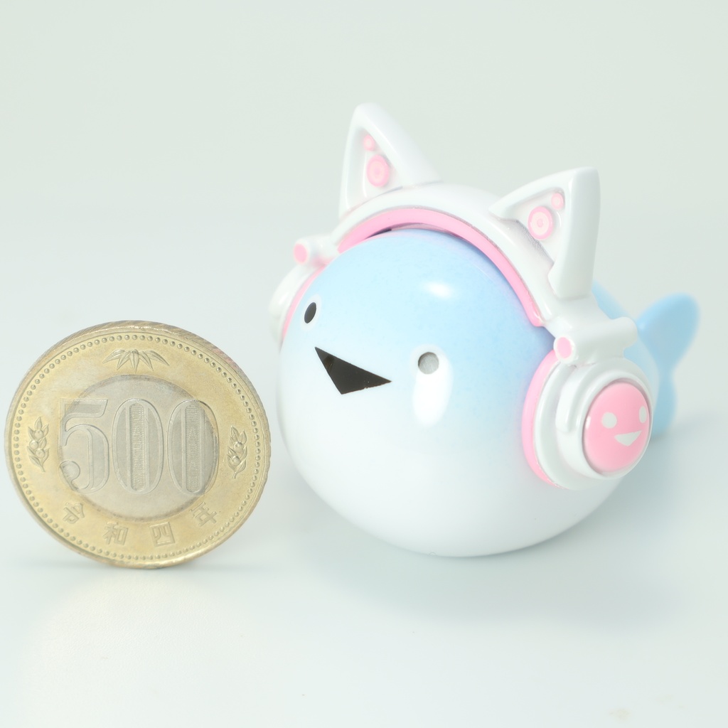 猫耳ヘッドホンバスピス レジンフィギュア【はるどりバスピス】