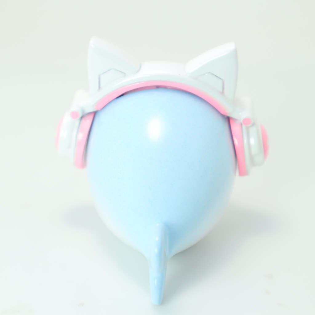 猫耳ヘッドホンバスピス レジンフィギュア【はるどりバスピス】