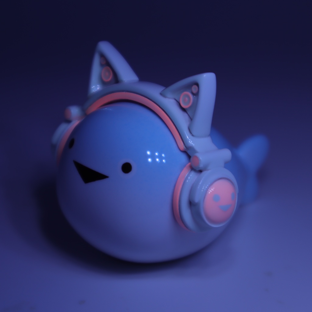 猫耳ヘッドホンバスピス レジンフィギュア【はるどりバスピス】