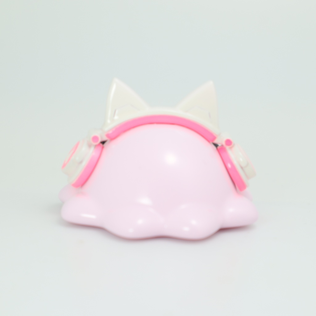 猫耳ヘッドホンめんだこ 中サイズフィギュア【はるどりめんだこ】