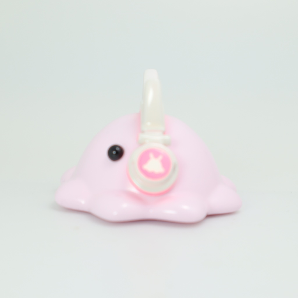 猫耳ヘッドホンめんだこ 中サイズフィギュア【はるどりめんだこ】