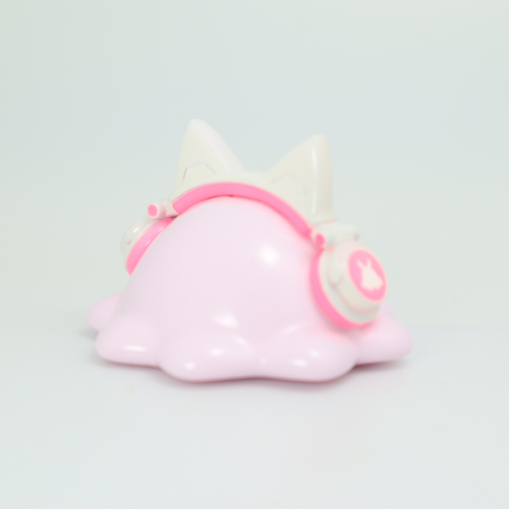 猫耳ヘッドホンめんだこ 中サイズフィギュア【はるどりめんだこ】