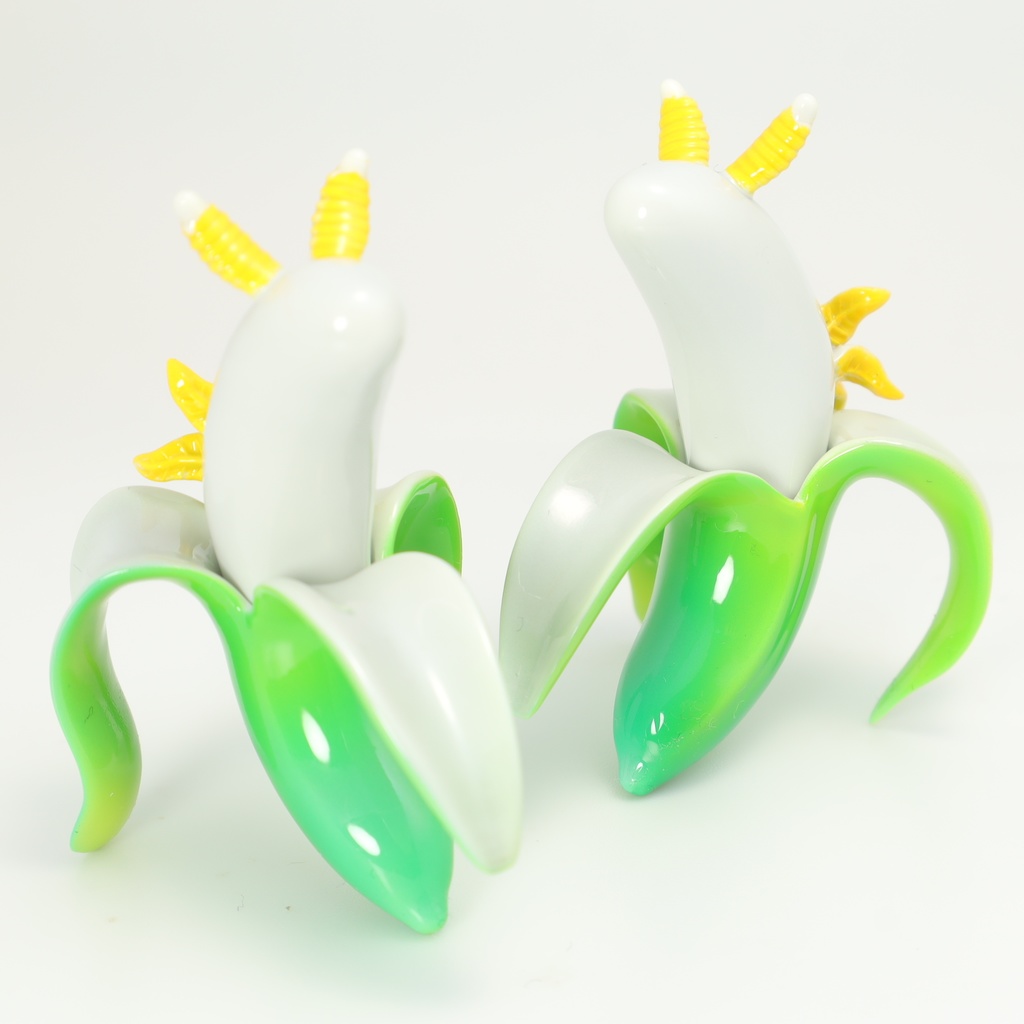 バナナウミウシフィギュア 二分熟