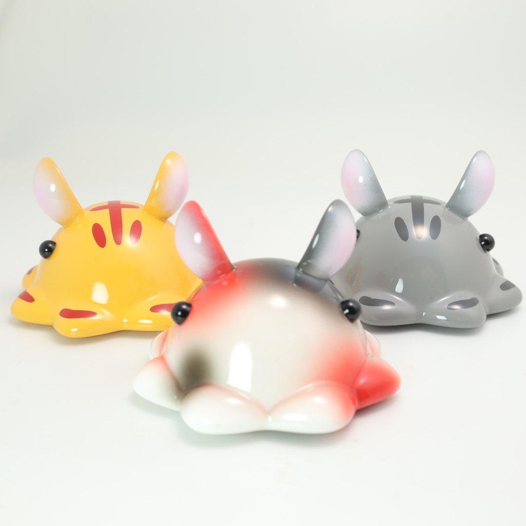 サバトラめんだこ レジンフィギュア【はるどりめんだこ】