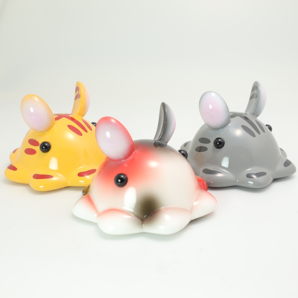 サバトラめんだこ レジンフィギュア【はるどりめんだこ】