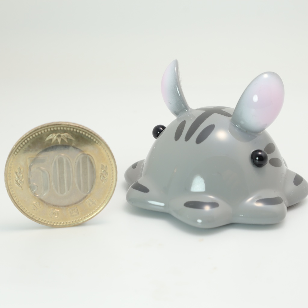 サバトラめんだこ レジンフィギュア【はるどりめんだこ】