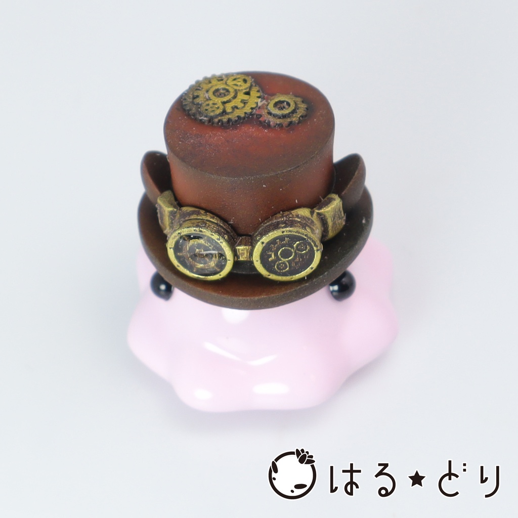 スチームパンクメンダコ マグネットフィギュア【はるどりめんだこ】