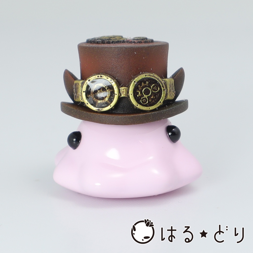 スチームパンクメンダコ マグネットフィギュア【はるどりめんだこ】