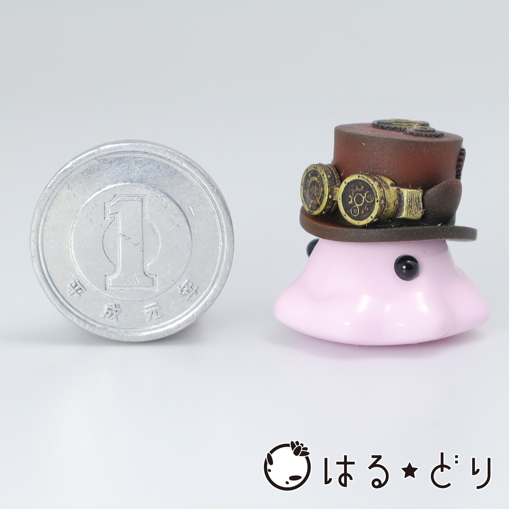 スチームパンクメンダコ マグネットフィギュア【はるどりめんだこ】