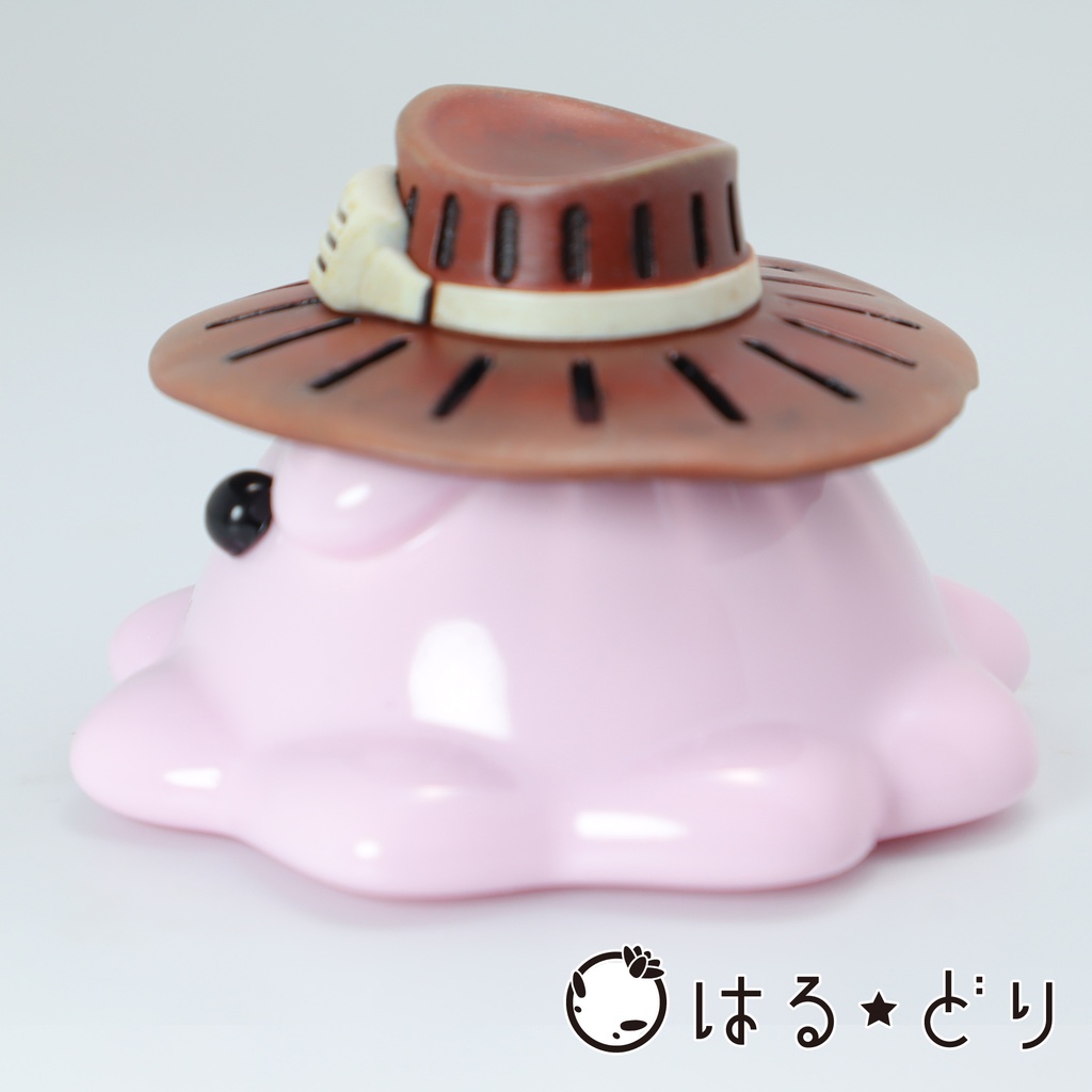 遮光器付きハットめんだこレジンフィギュア【はるどりめんだこ】