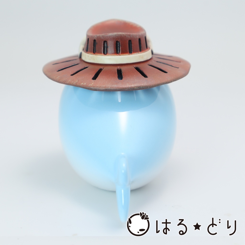 遮光器付きハットサカバンバスピスレジンフィギュア【はるどりバスピス】