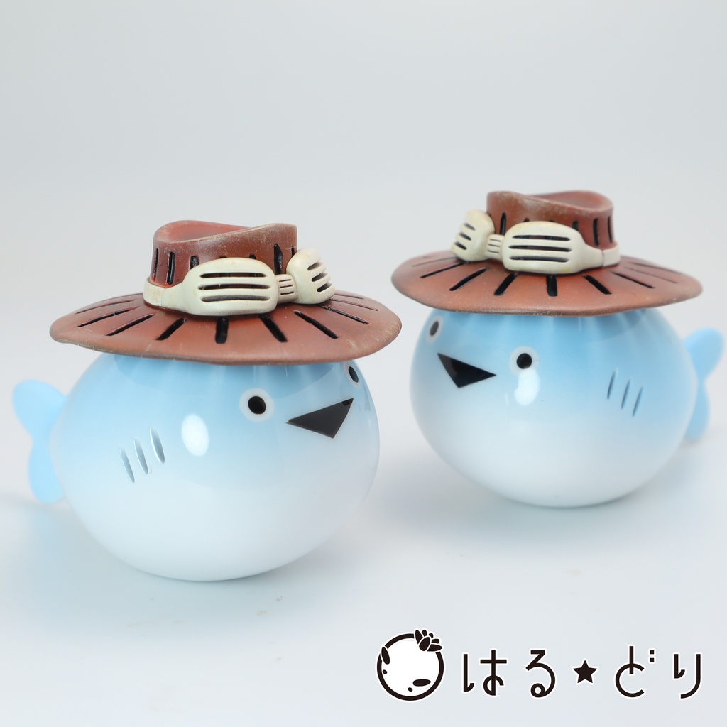 遮光器付きハットサカバンバスピスレジンフィギュア【はるどりバスピス】