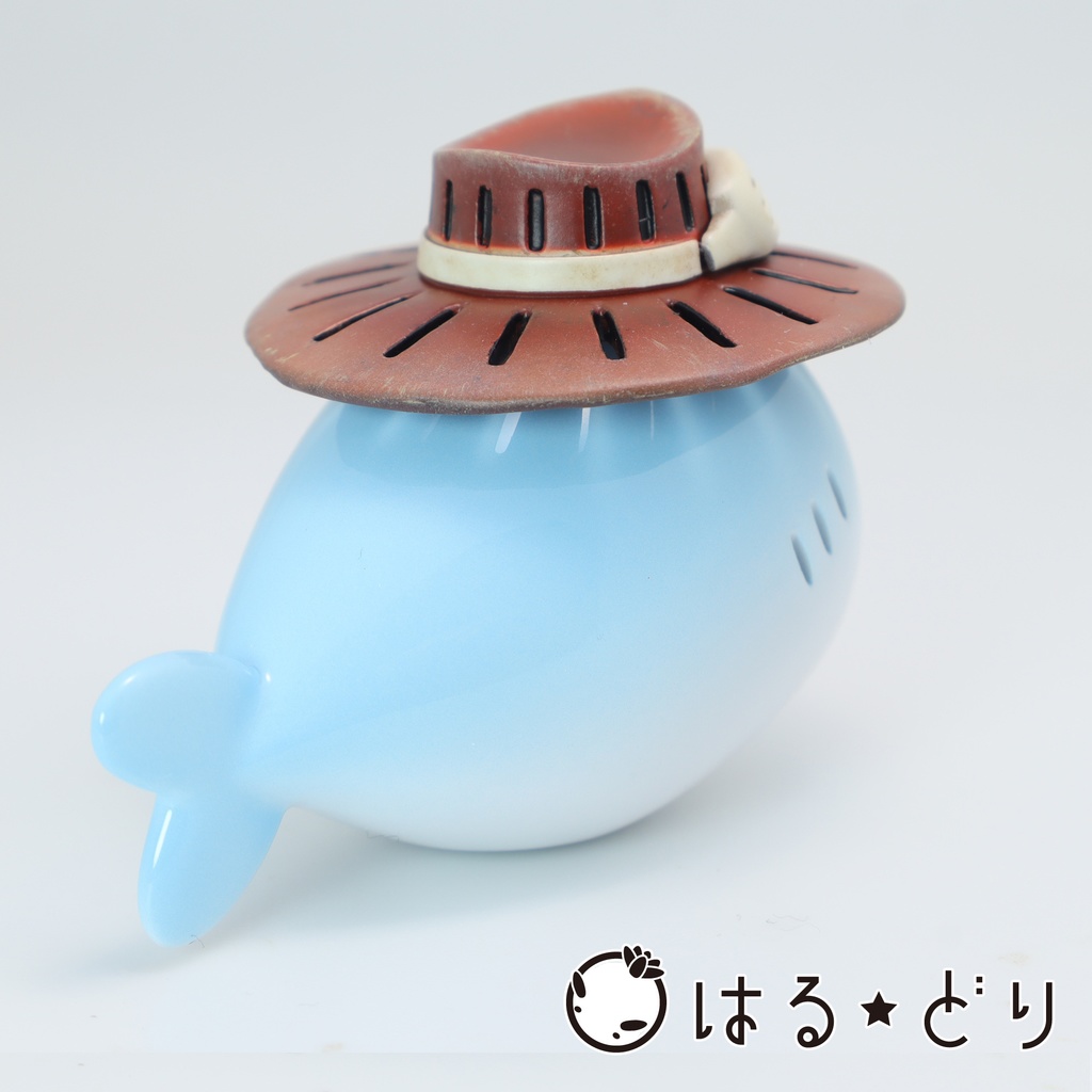 遮光器付きハットサカバンバスピスレジンフィギュア【はるどりバスピス】