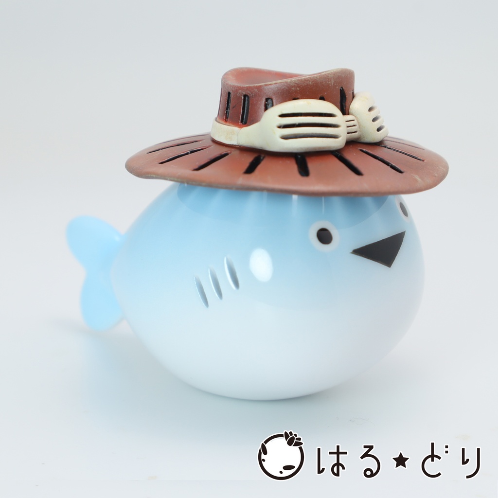 遮光器付きハットサカバンバスピスレジンフィギュア【はるどりバスピス】