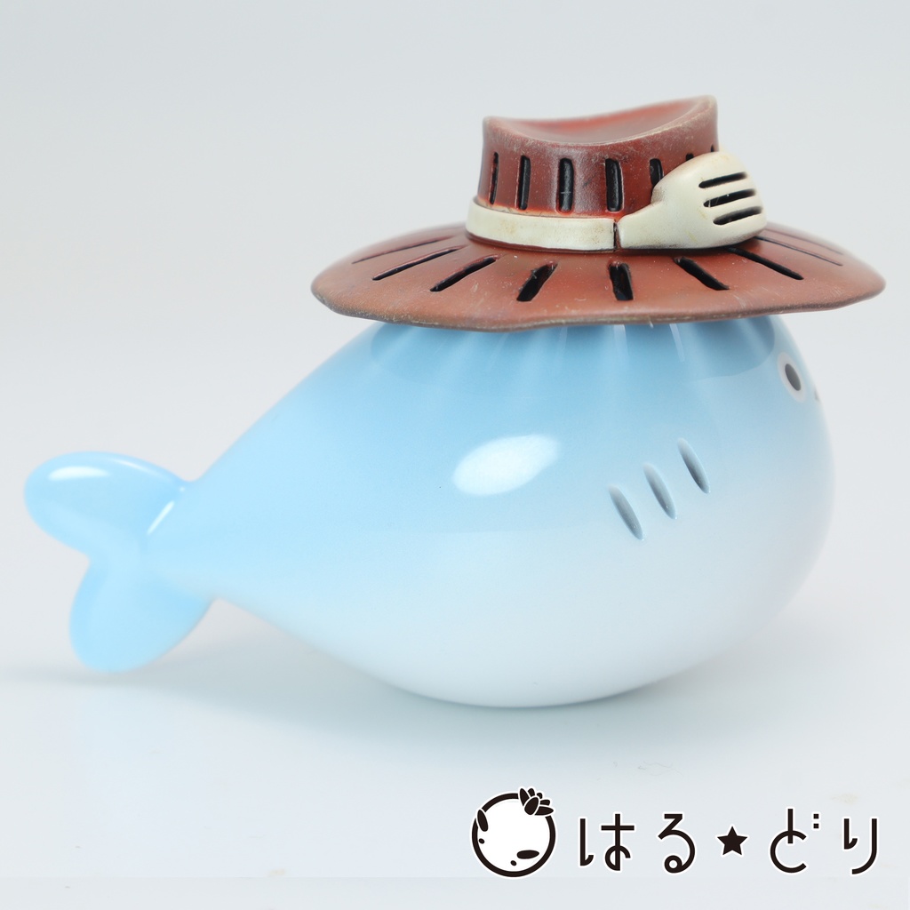 遮光器付きハットサカバンバスピスレジンフィギュア【はるどりバスピス】