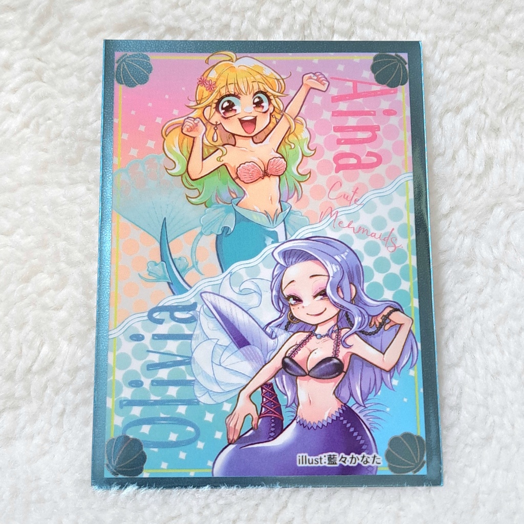 オリジナル人魚トレカスリーブ