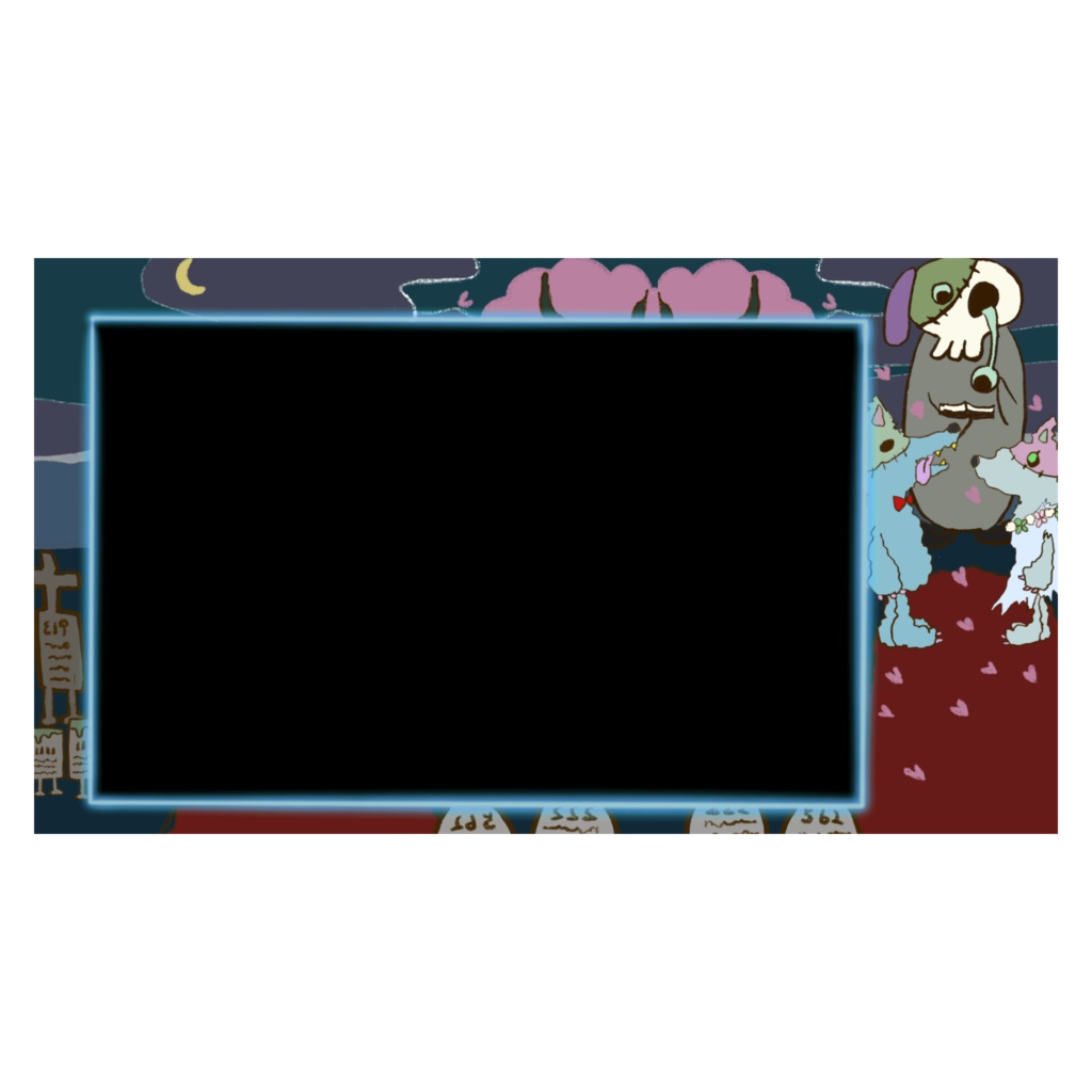 ライブ配信画面素材/オーバーレイ✨ Overlay【Twitchなど】