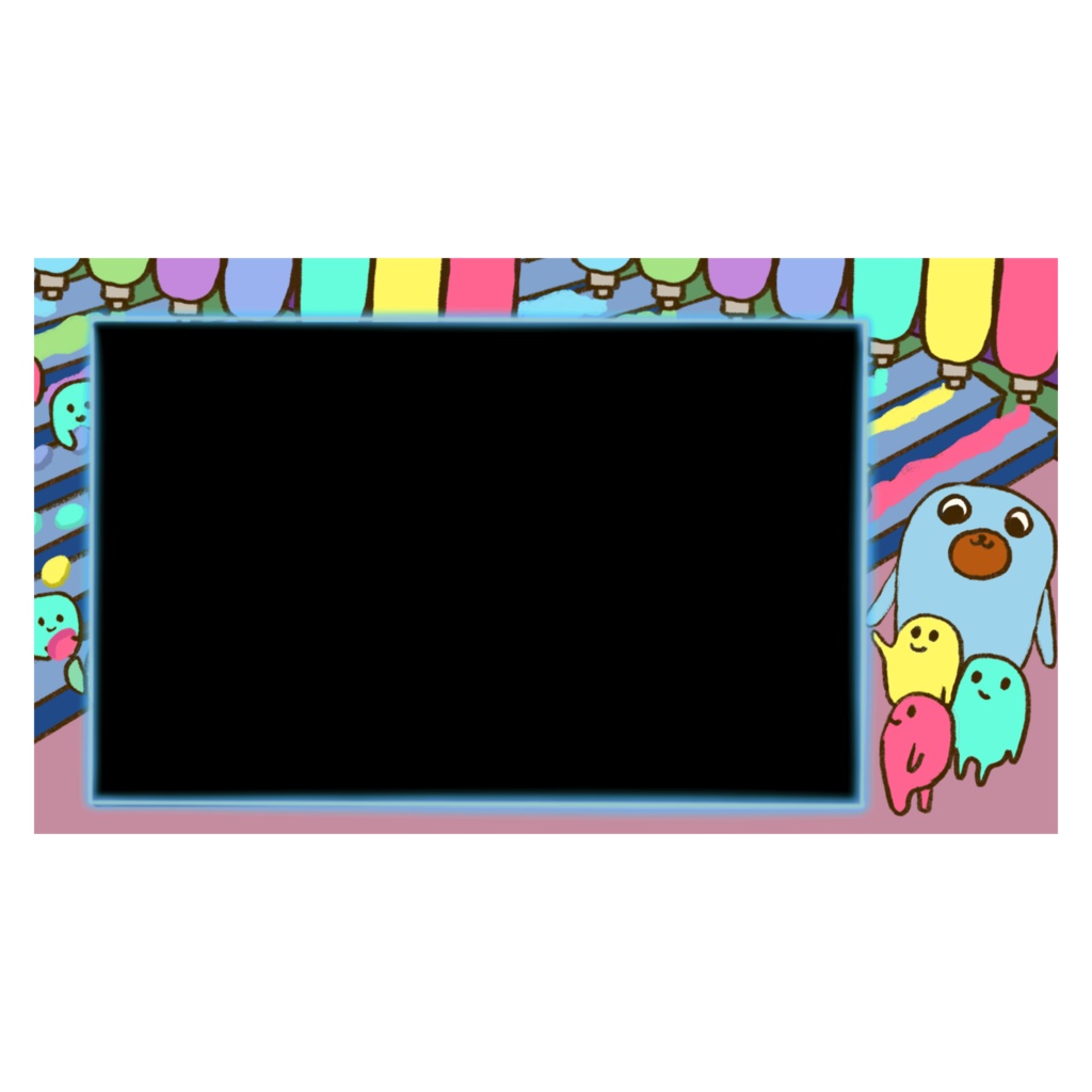 ライブ配信画面素材/オーバーレイ✨ Overlay【Twitchなど】