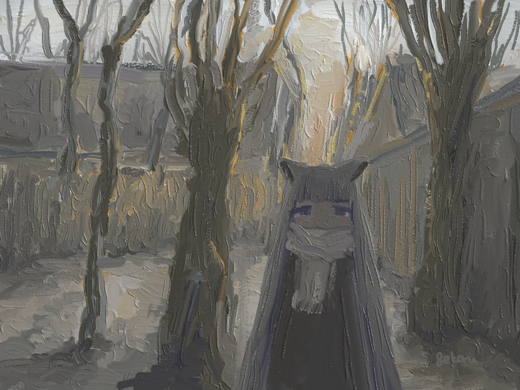 あきさんぽ_F4キャンバスアート