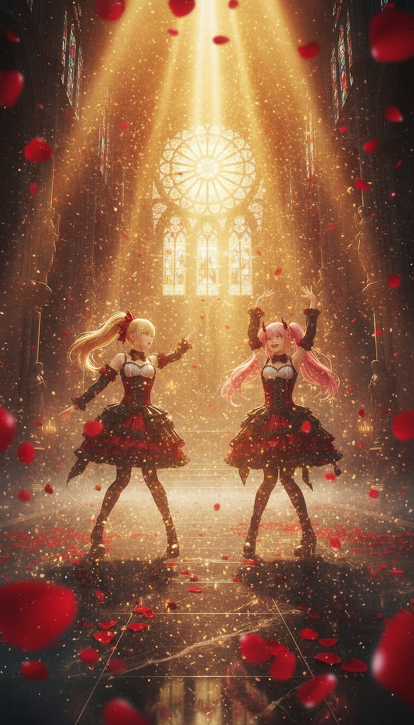 VELVET MIRAGE / HINA & MISAKI(限定デジタルパック)「V系」「ゴスロリ」「AIアニメ」