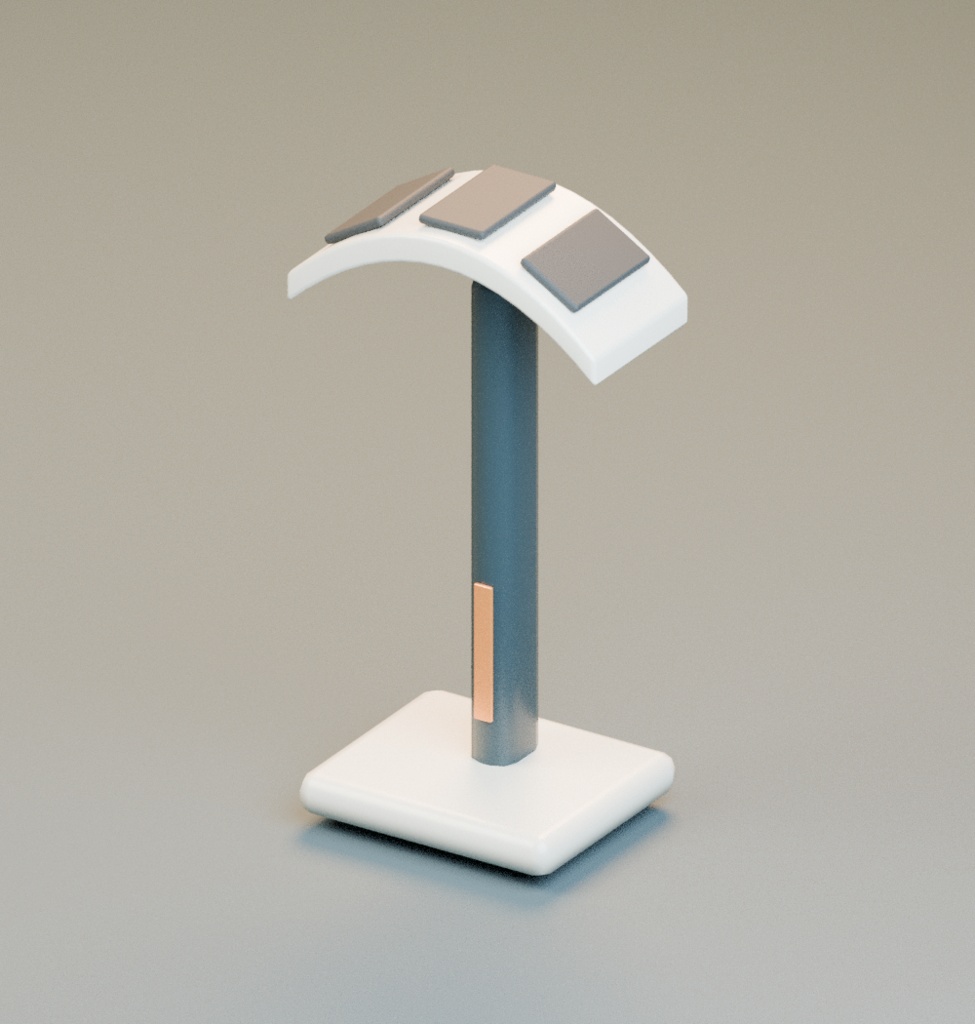 【3D小物5点】Studio Forms|配信デスクの小道具セット【blend・FBX・GLB】