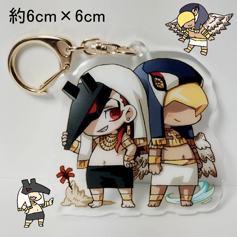 ホルセトアクリルキーホルダー