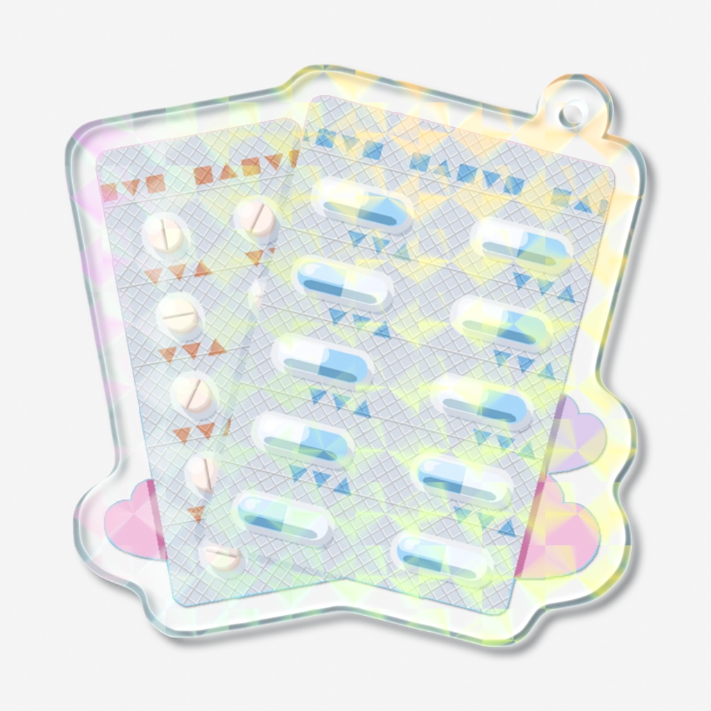 病みかわキラキラアクキー