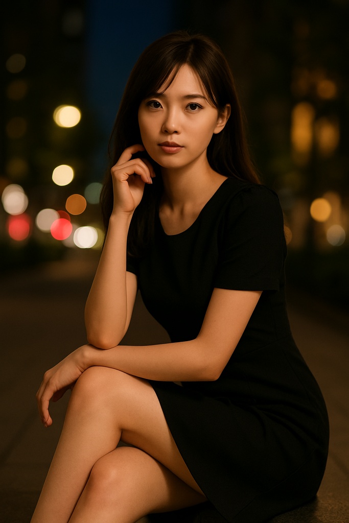 《可愛い系 × 大人色気》AI美女フォトセット Vol.2（5枚）