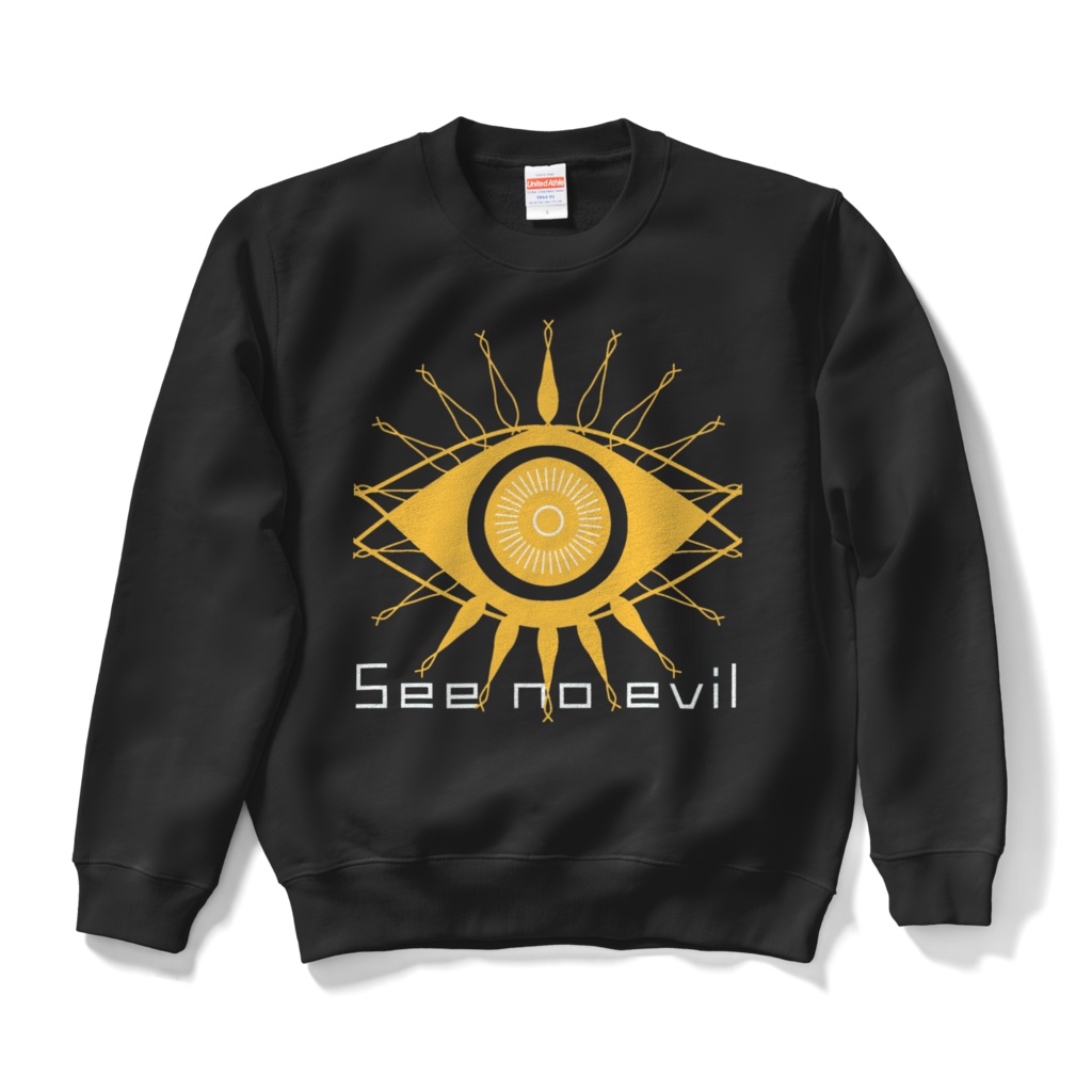 See no evil スウェット (グレー,ブラック)