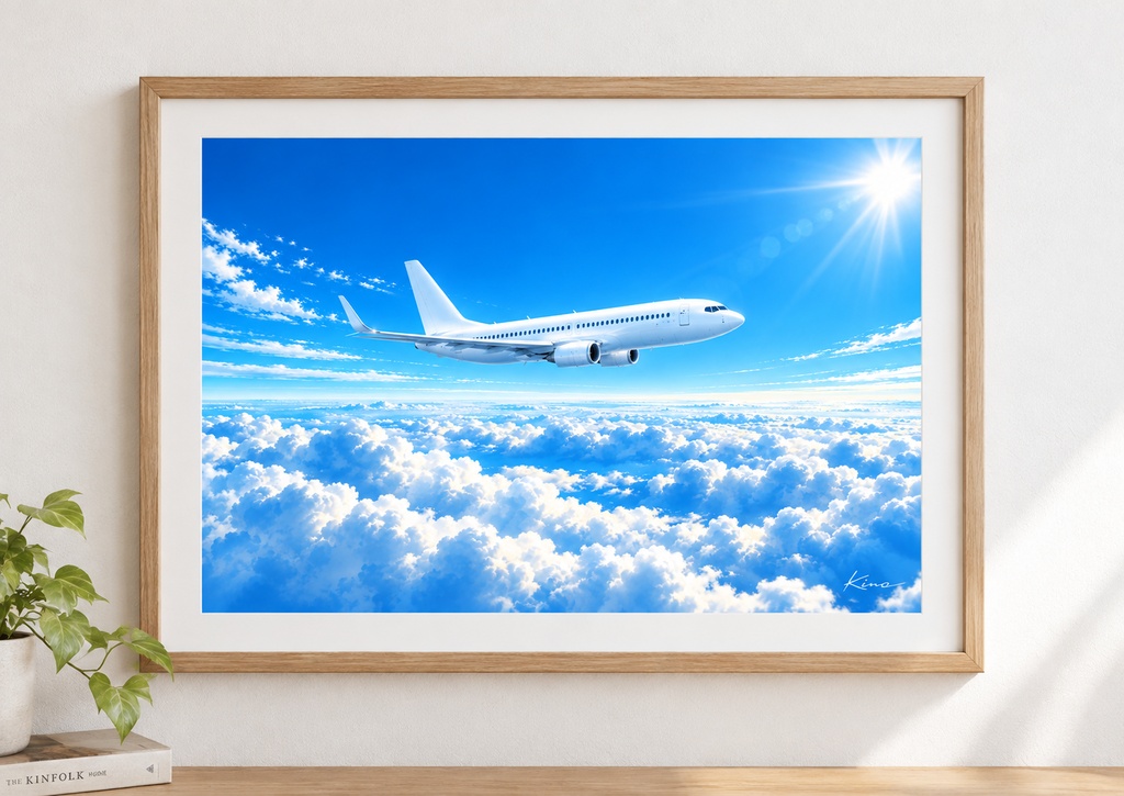 「青空と雲海」