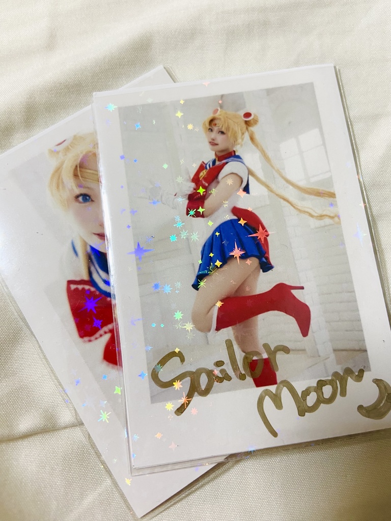 セーラームーン コスプレチェキ風カード