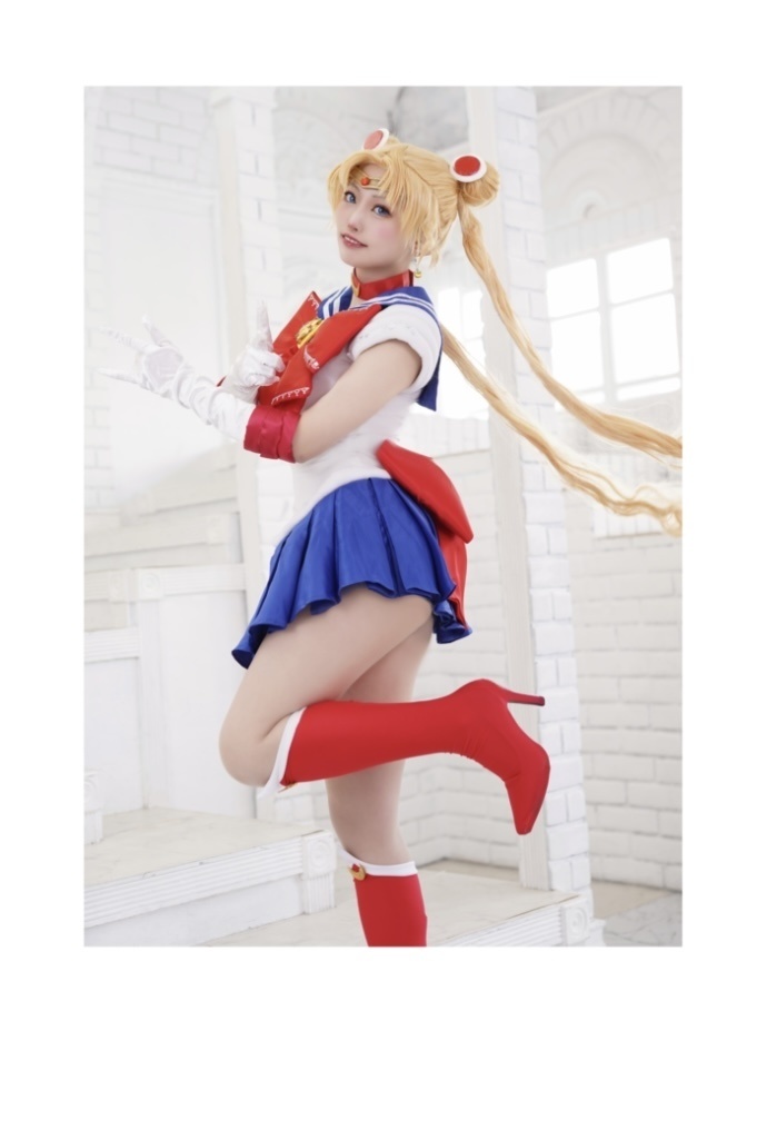 セーラームーン コスプレチェキ風カード
