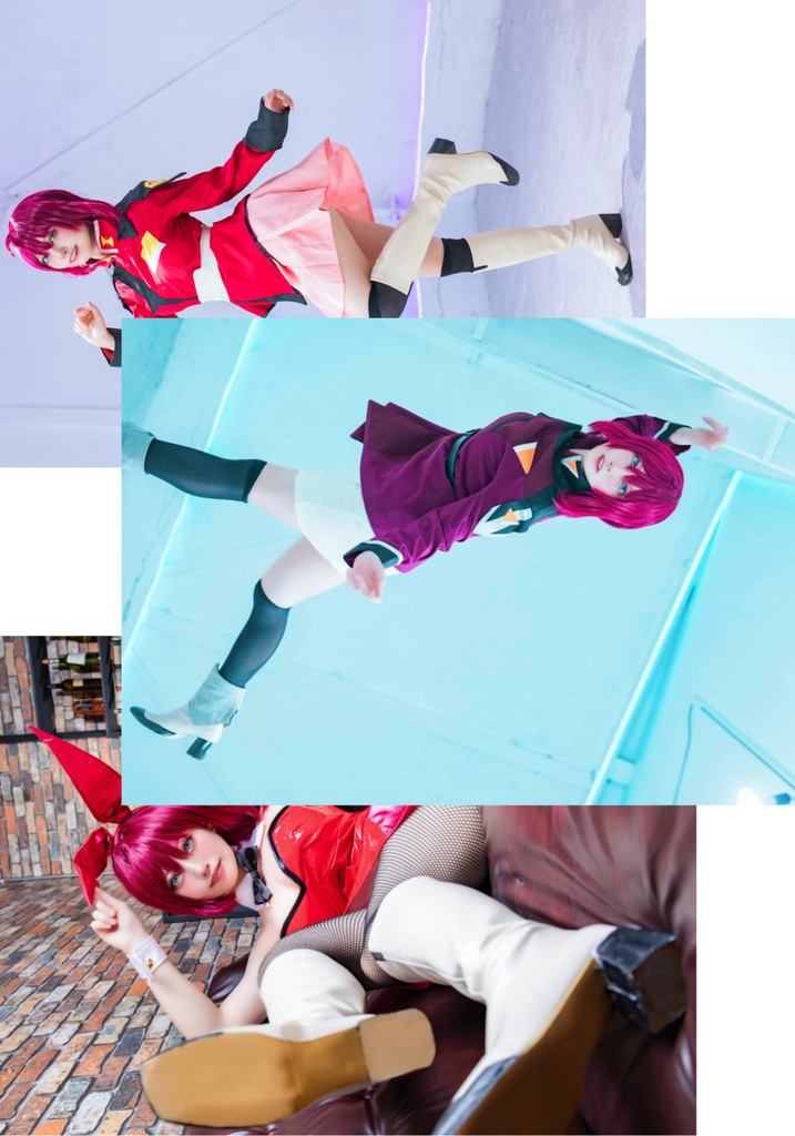 ルナマリア コスプレブロマイド 3枚セット