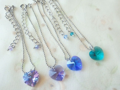 クリスタライズハートのドール用ネックレス【R】