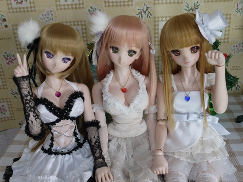 クリスタライズハートのドール用ネックレス【R】