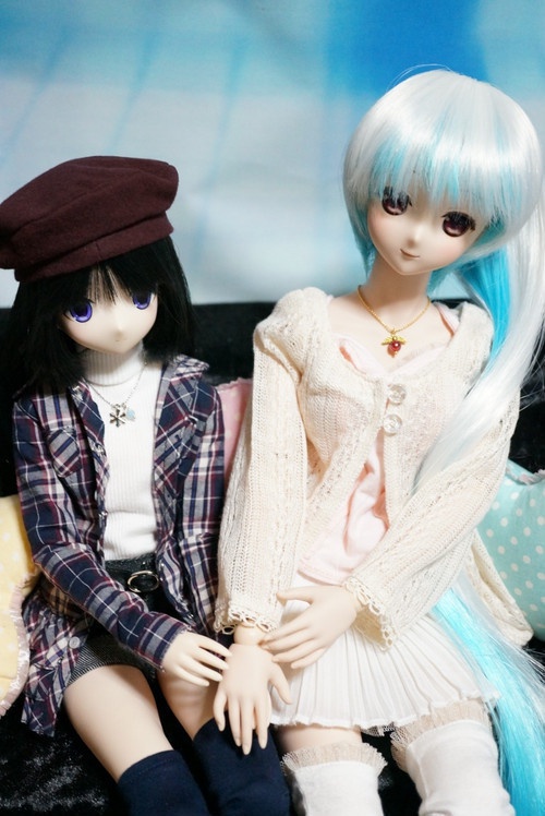 天使の実ドール用ネックレスG【CZ】