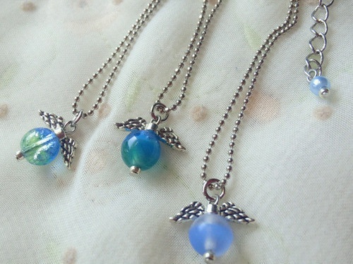 天使の実ドール用ネックレスR【CZ】