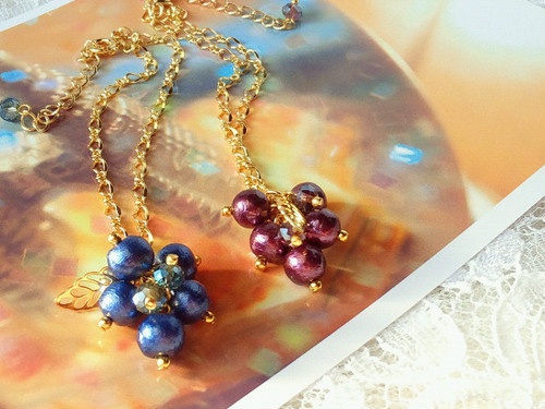 コットンパール房のドール用ネックレスG