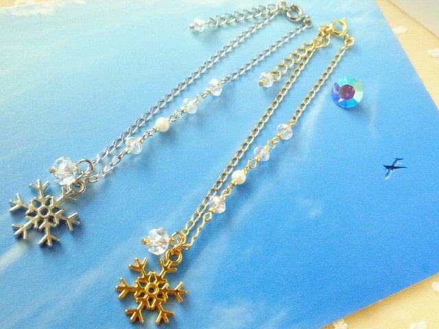 crystal snow ドール用ネックレス