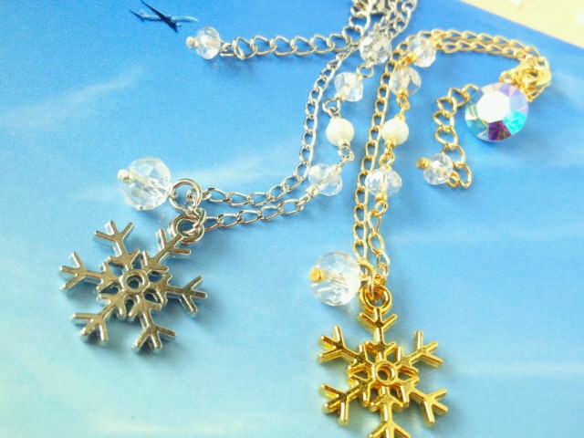 crystal snow ドール用ネックレス