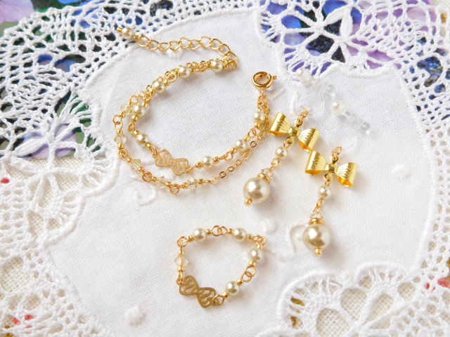 リボンパールドール用アクセサリーセット