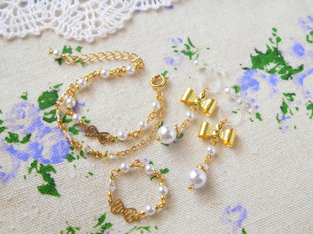 リボンパールドール用アクセサリーセット