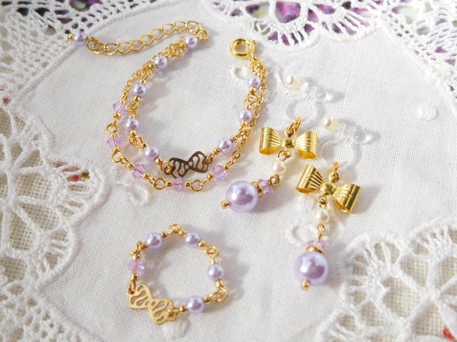 リボンパールドール用アクセサリーセット